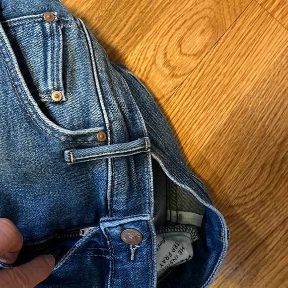 MOTHER The Insider Crop Step Fray Size 30 NWT - Picture 11 of 14